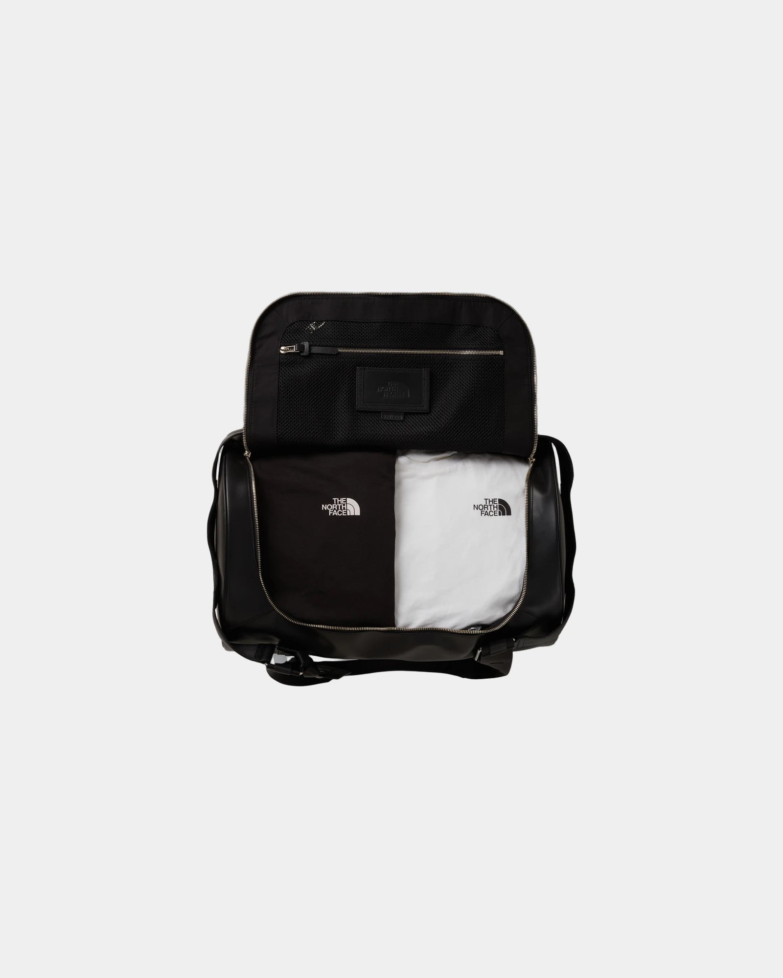 Custom leather duffel bag The North Face Base Camp - 1